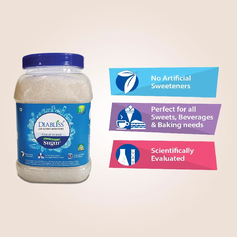 Diabliss Diabetic Friendly Herbal Cane Sugar, 1 kg-7.webp